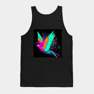 Colorful Parrot Tank Top